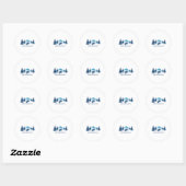 Activiteiten in de omgeving van Spring Mountain Pe Ronde Sticker (Vel)