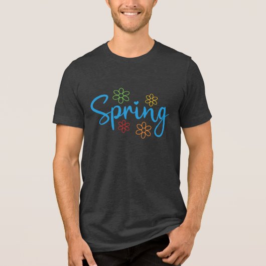 Activiteiten in de omgeving van SpringTime Unisex  Tri-Blend Shirt (Voorkant)