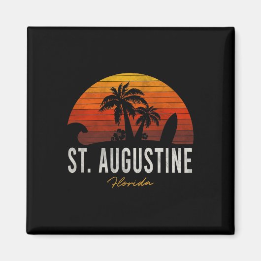 Activiteiten in de omgeving van St. Augustine Beac Magneet (Voorkant)