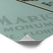 Activiteiten in de omgeving van St. Augustine Flor Poster (Hoek)