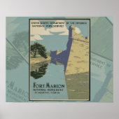 Activiteiten in de omgeving van St. Augustine Flor Poster (Voorkant)