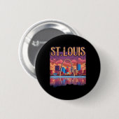 Activiteiten in de omgeving van St Louis Gateway A Ronde Button 5,7 Cm (Voorkant /achterkant)
