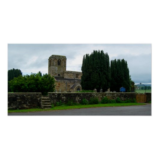 Activiteiten in de omgeving van St. Mary's Church, Perfect Poster (Voorkant)