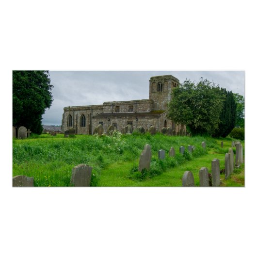 Activiteiten in de omgeving van St. Mary's Church, Perfect Poster (Voorkant)