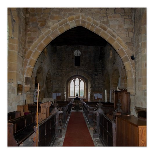 Activiteiten in de omgeving van St. Mary's Church, Perfect Poster (Voorkant)