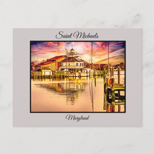 Activiteiten in de omgeving van St Michales Hooper Briefkaart (Voorkant)