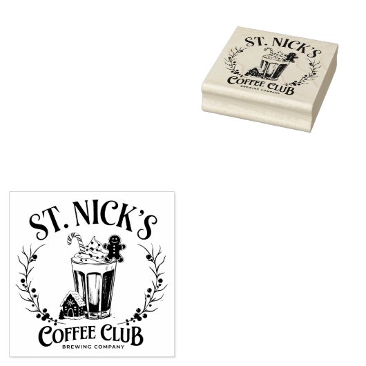 Activiteiten in de omgeving van St. Nicks Coffee C Rubberstempel (Gestempeld)