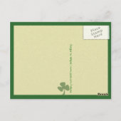 Activiteiten in de omgeving van St. Patrick's Day Briefkaart (Achterkant)