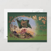 Activiteiten in de omgeving van St. Patrick's Day Briefkaart (Voorkant / Achterkant)