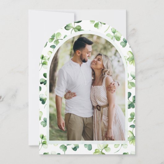 Activiteiten in de omgeving van St Patrick's Day G Kaart (Achterkant)