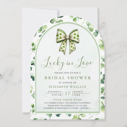 Activiteiten in de omgeving van St Patrick's Day G Kaart (Voorkant)