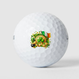 Activiteiten in de omgeving van St. Patrick's Day  Golfballen