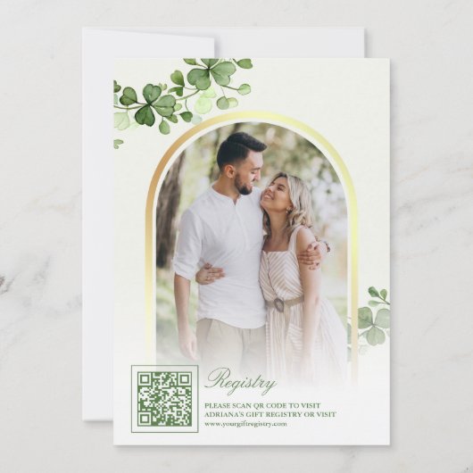 Activiteiten in de omgeving van St Patrick's Day S Kaart (Achterkant)