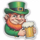 Activiteiten in de omgeving van St. Patrick's Day Sticker (Voorkant)