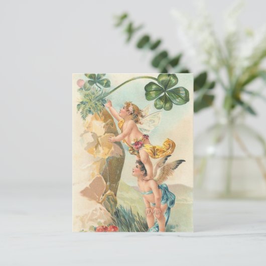 Activiteiten in de omgeving van St. Patrick's Iris Briefkaart (Staand voorkant)