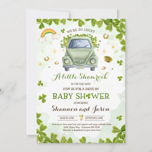 Activiteiten in de omgeving van St Patrick's Littl Kaart (Voorkant)