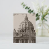 Activiteiten in de omgeving van St Peters Basilica Briefkaart (Staand voorkant)