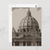 Activiteiten in de omgeving van St Peters Basilica Briefkaart (Voorkant / Achterkant)