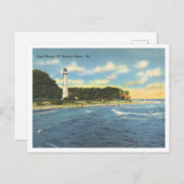 Activiteiten in de omgeving van St. Simon's Island Briefkaart (Voorkant / Achterkant)