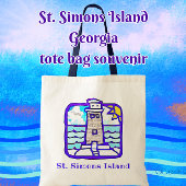 Activiteiten in de omgeving van St Simons Island G Tote Bag