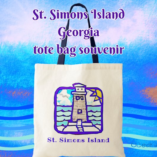 Activiteiten in de omgeving van St Simons Island G Tote Bag
