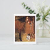 Activiteiten in de omgeving van Stables Horse Dog  Briefkaart (Staand voorkant)