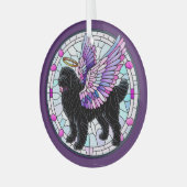 Activiteiten in de omgeving van Standing Newfoundl Glas Ornament (Voorkant links)