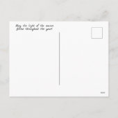 Activiteiten in de omgeving van Star of David Hanu Feestdagenkaart (Achterkant)