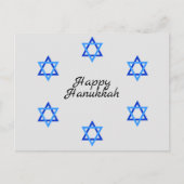 Activiteiten in de omgeving van Star of David Hanu Feestdagenkaart (Voorkant)