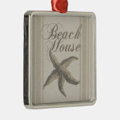 Activiteiten in de omgeving van Starfish Beach Hou Metalen Ornament (Rechts)