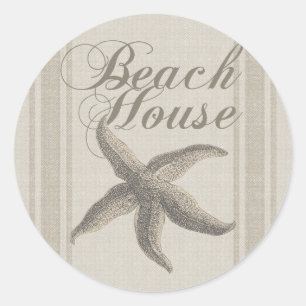 Activiteiten in de omgeving van Starfish Beach Hou Ronde Sticker