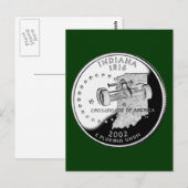 Activiteiten in de omgeving van State Quarter of I Briefkaart (Voorkant / Achterkant)