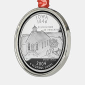 Activiteiten in de omgeving van State Quarter of I Metalen Ornament (Links)