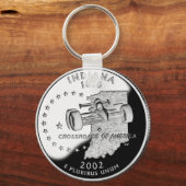 Activiteiten in de omgeving van State Quarter of I Sleutelhanger (Voorkant)