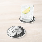 Activiteiten in de omgeving van State Quarter of I Zandsteen Onderzetter (Zijkant)