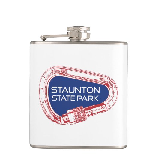 Activiteiten in de omgeving van Staunton State Par Heupfles (Voorkant)