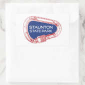 Activiteiten in de omgeving van Staunton State Par Rechthoekige Sticker (Tas)