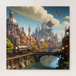 Activiteiten in de omgeving van Steampunk City Wat Legpuzzel