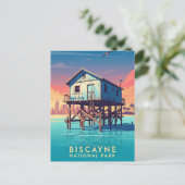 Activiteiten in de omgeving van Stiltsville in Bis Briefkaart (Staand voorkant)