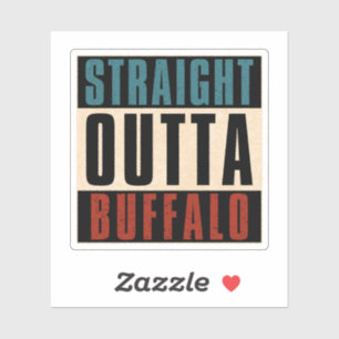 Activiteiten in de omgeving van Straight Outta Buf Sticker