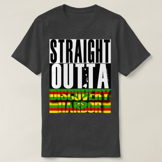 Activiteiten in de omgeving van Straight Outta Dis T-shirt (Design voorkant)