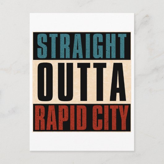 Activiteiten in de omgeving van Straight Outta Rap Briefkaart (Voorkant)