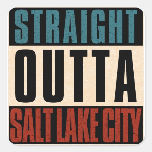 Activiteiten in de omgeving van Straight Outta Sal Vierkante Sticker (Voorkant)