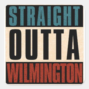 Activiteiten in de omgeving van Straight Outta Wil Vierkante Sticker