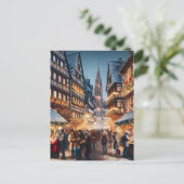 Activiteiten in de omgeving van Strasbourg, France Feestdagenkaart (Staand voorkant)