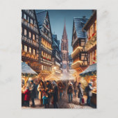 Activiteiten in de omgeving van Strasbourg, France Feestdagenkaart (Voorkant)