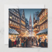 Activiteiten in de omgeving van Strasbourg, France Feestdagenkaart (Voorkant)