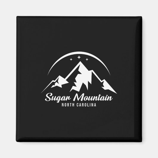 Activiteiten in de omgeving van Sugar Mountain Nor Magneet (Voorkant)