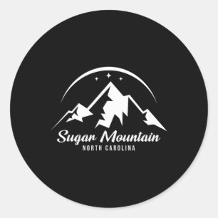 Activiteiten in de omgeving van Sugar Mountain Nor Ronde Sticker