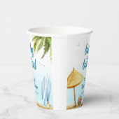 Activiteiten in de omgeving van Summer Beach Ocean Papieren Bekers (Rechts)